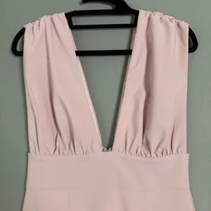 Miss Circle sz M pink plunge fitted mini party‎ dress thumbnail 2