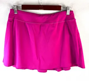 Stella L Pickleball Golf Tennis Pink Active Skort w Built-In Pocketed Shorts thumbnail 1