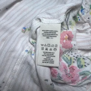 Free People Night Watcher Ivory Floral Patterned Flowy Shorts thumbnail 10