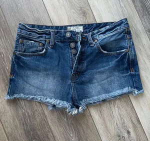 Free People Jean shorts thumbnail 1