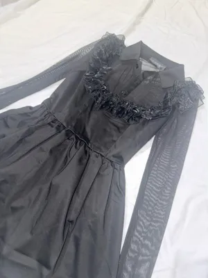 Dolls Kill Widow Macabre Fascination Mini Dress thumbnail 3