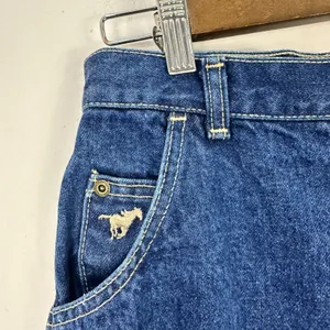 Wrangler Jeans 13 High Rise Vintage 90s Y2K Mom‎ Straight Tapered Rigid Denim thumbnail 3