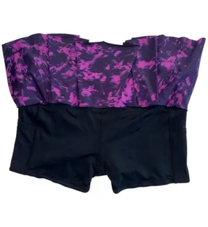Lululemon Hit Your Stride Skirt Breezie Regal Plum Black / Black Size 10 Skort thumbnail 8