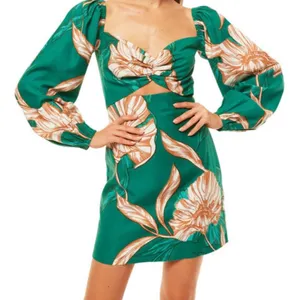 NWT MISA Los Angeles NiNa dress Cartagena Flora Size XS ./ Retail $395 thumbnail 1