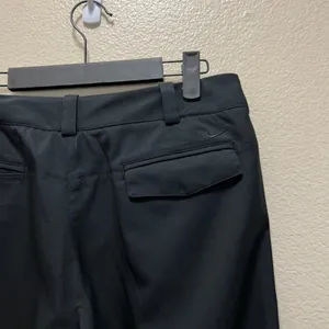 Nike Golf Tour Performance Straight Leg Pants Dri-Fit Black Hi-Rise 8 thumbnail 5