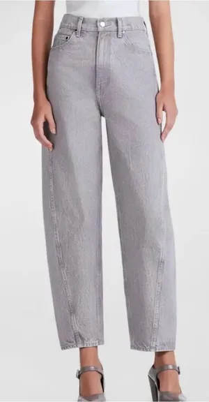 Derek Lam Crosby Maja Barrel Leg Gray Wash Jean Women’s Sz 26 thumbnail 1