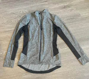 Black and Gray Athletic Jacket Size XS thumbnail 1