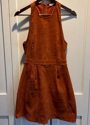 Altard State Faux Suede Festival Dress Size M thumbnail 2