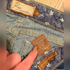 Paige Jeans‎ Womens 25 Benedict Canyon Boot Leg Bootcut Flare Designer Denim thumbnail 4