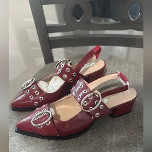 ❤️Andrea’s Shoes Red Size 6 thumbnail 8