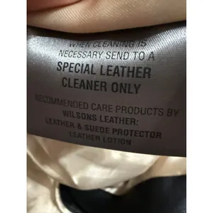Wilsons Leather Black Genuine Leather Insulated‎ Trench Coat Women's Sz XL thumbnail 7