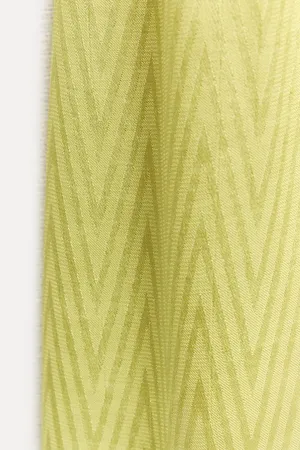 Zara maxi long bohemian lime lemon yellow summer wedding vacation casual thumbnail 17