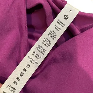 Lululemon Womens 6 Lululemon Align Tank Crop Top Vivid Plum‎ Purple Built In Bra thumbnail 6