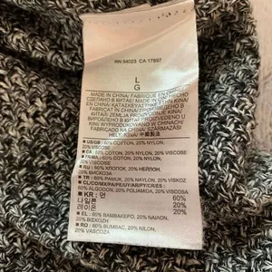 Banana Republic Gray Marled Knit Sweater with Side Zippers Long Sleeve Size L‎ thumbnail 6