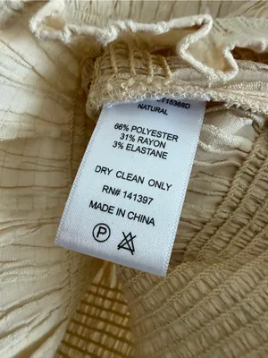 ASTR The Label Twiggy Smocked Ruffle Strap Crop Top Cream M thumbnail 5