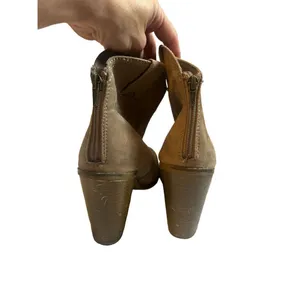 ankle boots textile upper size 10 tan boots thumbnail 3