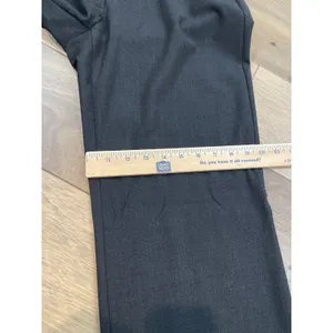Express Correspondent Wide Leg Charcoal Gray Lightweight Pants Size 4 Minimalist thumbnail 8