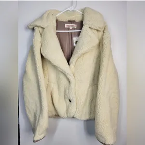 NWT ⭐️FREE PEOPLE⭐️ Joplin Cozy Jacket In‎ Ivory thumbnail 4