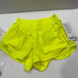 Lululemon Hotty Hot Low-Rise Lined Short 4" Women’s Size 6ColourHighlight Yellow thumbnail 8