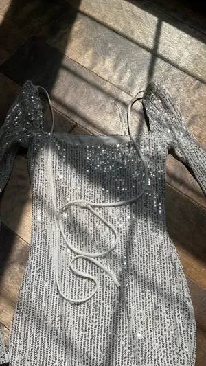 Lucy in the Sky Sparkling Square Neck Dress thumbnail 3