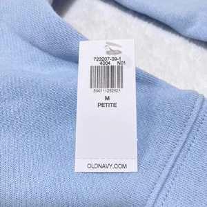 NWT Old Navy Light Blue Pullover Hoodie thumbnail 4