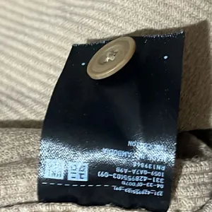 Uniqlo tan corduroy button up shirt thumbnail 9