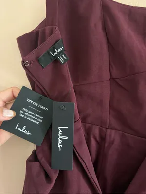 Lulus Vibrant Allure Plum Square Neck Sleeveless Bodycon Midi Dress Size XS Sexy thumbnail 6