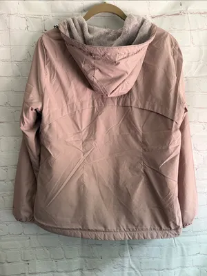 Free Country Dusty Rose Hooded Lightweight Jacket Woman’s Size Medium thumbnail 3