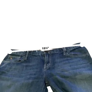 Vintage Y2K Abercrombie Flare Jeans Womens 4 Low Rise 100%‎ Cotton 2000s thumbnail 7