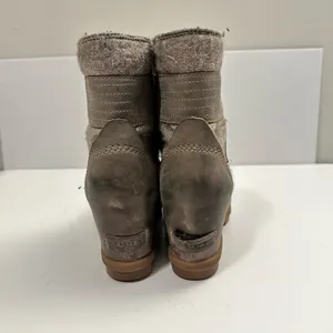 Sorel Lexie Waterproof Leather Wedge Boot Size 8.5 US thumbnail 4