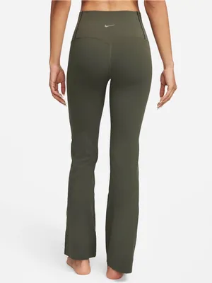 NWT Nike Yoga Dri-FIT Luxe Flared Pants, Green, Size 1X thumbnail 3