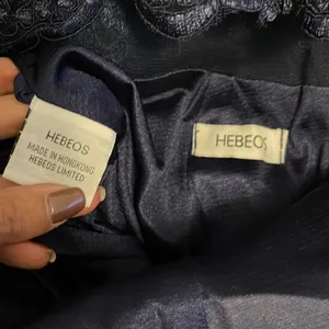 Hebeos Women's Formal Dress Mermaid Lace Bridesmaid Gown Navy Blue Size 8-10 thumbnail 12