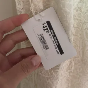 NWT Wishlist Apparel Ivory Lace Party Hi-Low Dress Size‎ M thumbnail 8