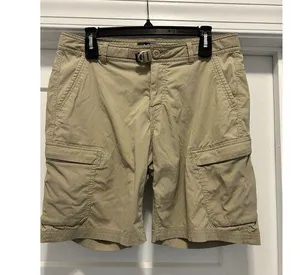 REI Co op Shorts Women’s 12 Beige Performance Nylon Stretch Blend Cargo Hike Tan thumbnail 1