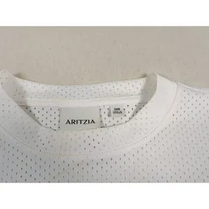 Aritzia Trading Jersey Mesh Crewneck Womens XXS White Sporty 90s Y2K Streetwear thumbnail 4