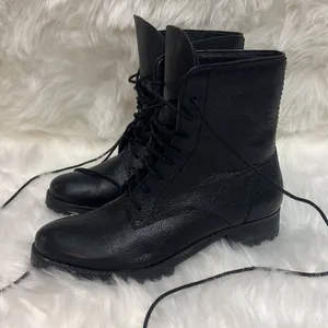 Splendid Long Laces Combat boots Size‎ 8 D19 thumbnail 4