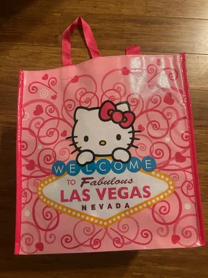 Sanrio Hello Kitty Reusable Bag Shopping Tote Las Vegas ABC Store Exclusive thumbnail 1