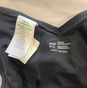 Aerie Black Bikini Bottoms thumbnail 3