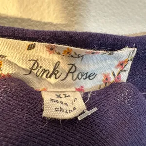 Pink Rose Navy Blue Strappy Lattice Neck Sleeveless Maxi Dress XL thumbnail 3