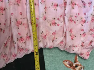 SheIn Pink Floral Ruched Spaghetti Strap Mini Dress thumbnail 6