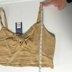Universal Threads *NEW* Smock Back Tie-Front Crop Tank Top thumbnail 8
