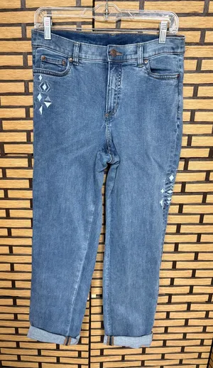 Canyon retreat embroidered jeans size 6 thumbnail 1