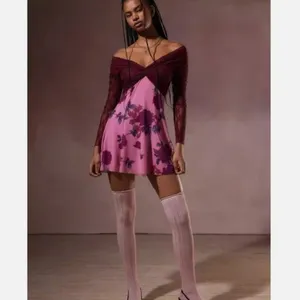 NWOT Kimchi Blue X Urban Outfitters Sydney Off-The-Shoulder Mini Dress thumbnail 4