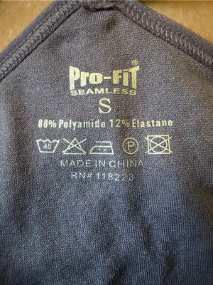 NWT Pro-Fit seamless sports bra bralette purple sz small removable pads thumbnail 5
