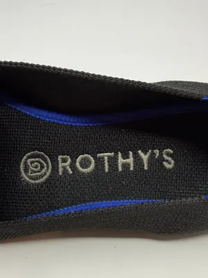 Rothy's The Lounge Loafer Slip-On Flats Womens 7 Black Minimalist Neutral Preppy thumbnail 10