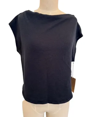 Daily Practice Anthropologie Cropped Funnel-Neck Muscle T-shirt Top Small NWT thumbnail 1