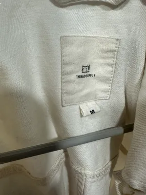 Thread and Supply White Denim Jean Jacket thumbnail 3