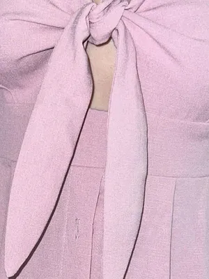 Yidarton Coquette Pink Midi Dress thumbnail 6