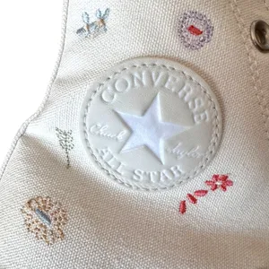 Converse Chuck Taylor All Star Lift Floral Embroidered‎ Hi Tops Women 8.5 thumbnail 4