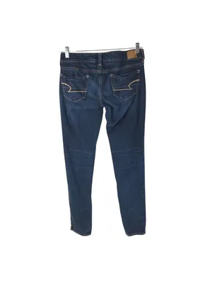American Eagle Outfitters Womens Skinny Jeans Dark Wash Stretch 2 thumbnail 2